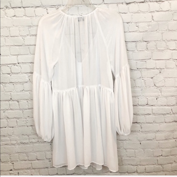 SHOW ME YOUR MUMU / Sienna Swing white Tunic Dress - Picture 6 of 7